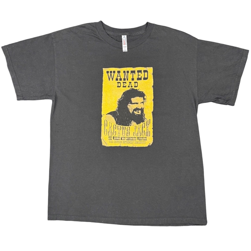 Cactus Jack "Wanted Dead" Tee Size L AAA Alstyle Heavyweight‎